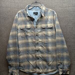 Marmot Men Cotton Flannel Button Down Long Sleeve Shirt